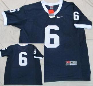 Penn State Nittany Lions 6 Blue NCAA Jersey