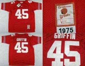Ohio State Buckeyes 45 Archie Griffin Red NCAA Football Jersey