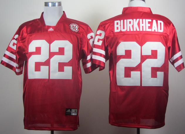 Nebraska Cornhuskers Rex Burkhead 22 Red College Football Jerseys