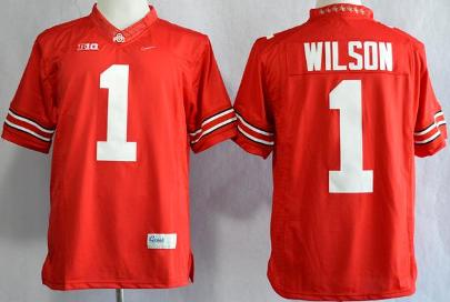 Ohio State Buckeyes #1 Dontre Wilson Red College Football Limited NCAA Jerseys