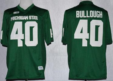 Michigan State 40 Max Bullough Green College Football NCAA Jerseys
