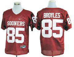 Oklahoma Sooners 85 Ryan Broyles Red College Football NCAA Jersey