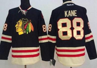 Chicago Blackhawks #88 Patrick Kane Black 2015 Winter Classic Stitched NHL Jersey