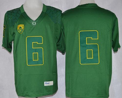 Oregon Ducks #6 Charles Nelson Dark Green Limited Stitched NCAA Jersey