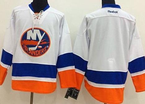 New York Islanders Blank White Stitched NHL Jersey