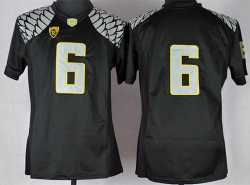 Youth Oregon Ducks #6 Charles Nelson Black Limited Stitched NCAA Jersey