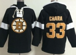 Boston Bruins #33 Zdeno Chara Black NHL Pullover Hoodie