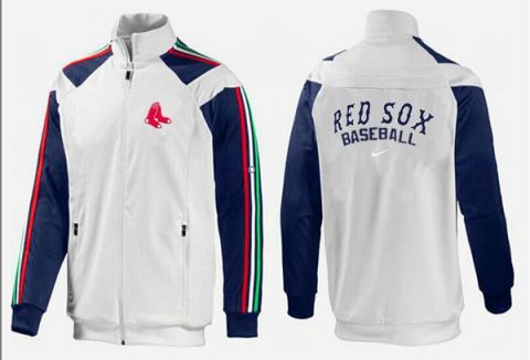 Boston Red Sox Mens MLB Baseball Jacket-0018