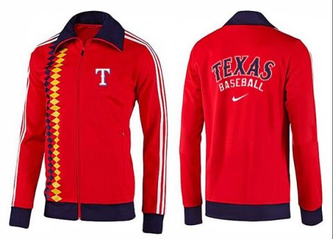 Texas Rangers Men MLB Baseball Jacket-0014