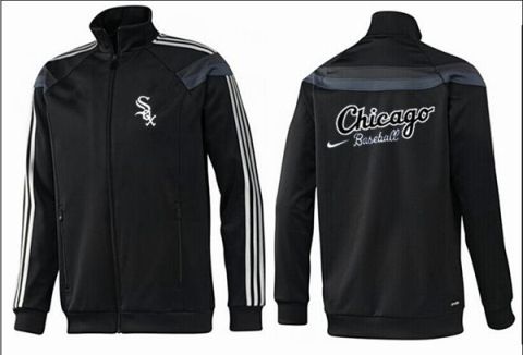 Chicago White Sox Mens MLB Baseball Jacket-0017