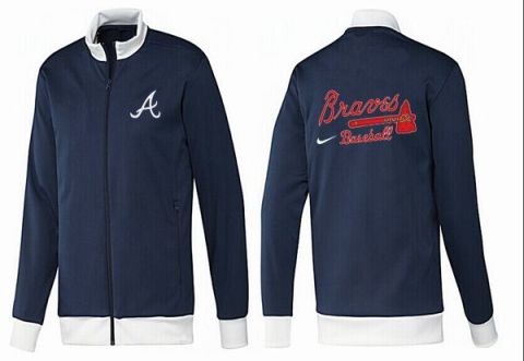 Mens Atlanta Braves MLB Baseball Jacket-0010