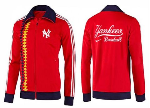 Men New York Yankees MLB Baseball Jacket-0014