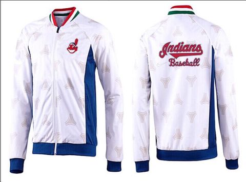 Mens Cleveland Indians MLB Baseball Jacket-0024