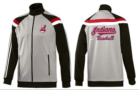 Mens Cleveland Indians MLB Baseball Jacket-0021
