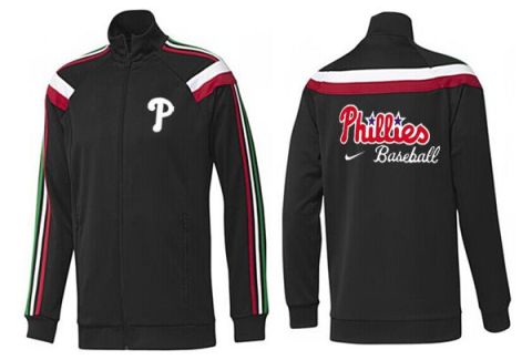 Philadelphia Phillies MLB Baseball Jacket-0016