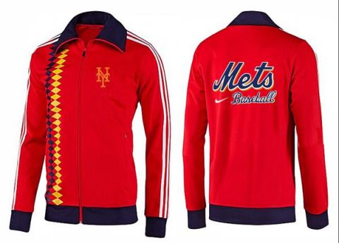 New York Mets Mens MLB Baseball Jacket-0014