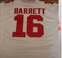 Ohio State Buckeyes #16 J.T.Barrett White Stitched Limited College Football Jerseys