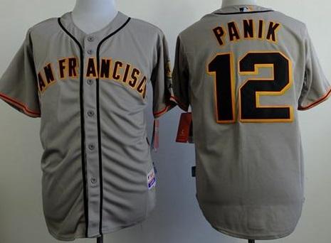 San Francisco Giants #12 Joe Panik Grey Road Cool Base Stitched Baseball Jersey San Francisco Giants #12 Joe Panik Grey Road Cool Base Stitched Baseball Jersey
