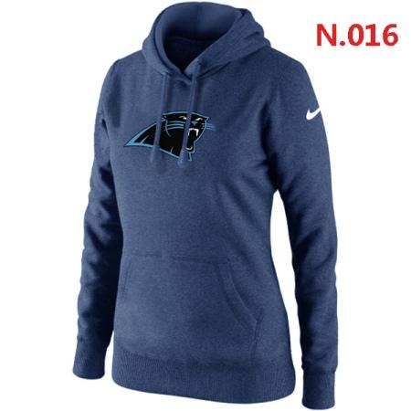 Carolina Panthers Women's Nike Club Rewind Pullover Hoodie ?C Dark blue