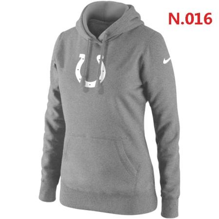 Indianapolis Colts Women's Nike Club Rewind Pullover Hoodie ?C Light grey-2