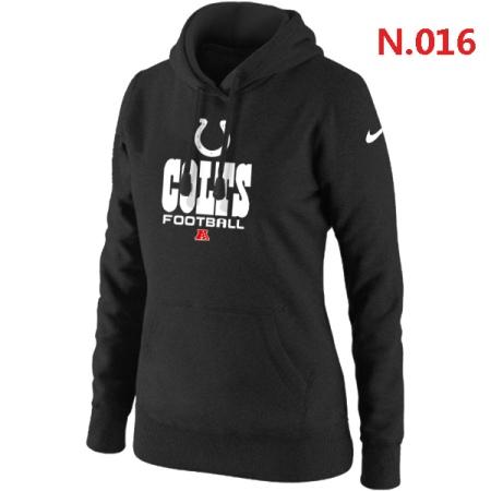 Indianapolis Colts Women's Nike Critical Victory Pullover Hoodie Black