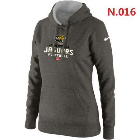 Jacksonville Jaguars Women's Nike Critical Victory Pullover Hoodie Dark grey