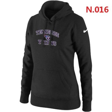 Tennessee Titans Women's Nike Heart & Soul Pullover Hoodie Black