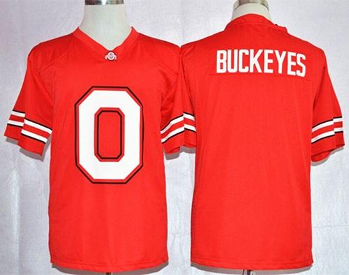 Ohio State Buckeyes Red Pride Fashion Stitched NCAA Jersey