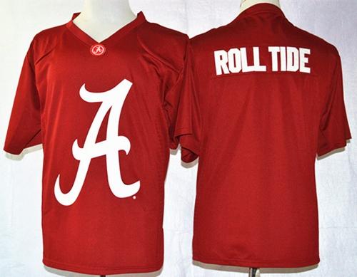 Alabama Crimson Tide Roll Tide Red Pride Fashion Stitched NCAA Jersey