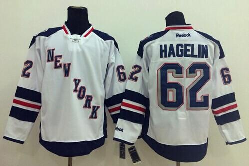 New York Rangers #62 Carl Hagelin White 2014 Stadium Series Stitched NHL Jersey