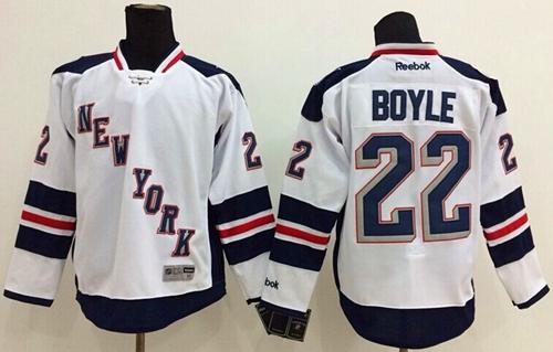 New York Rangers #22 Dan Boyle White 2014 Stadium Series Stitched NHL Jersey
