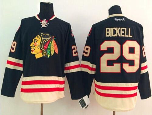 Chicago Blackhawks #29 Bryan Bickell Black 2015 Winter Classic Stitched NHL Jersey