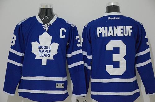 Toronto Maple Leafs #3 Dion Phaneuf Blue Stitched NHL Jersey Toronto Maple Leafs #3 Dion Phaneuf Blue Stitched NHL Jersey