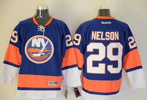 New York Islanders #29 Brock Nelson Baby Blue Stitched NHL Jersey