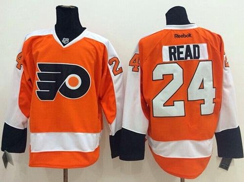 Philadelphia Flyers #24 Matt Read Orange Stitched NHL Jersey