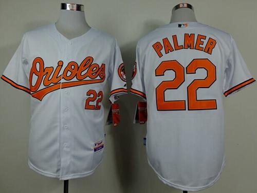 Baltimore Orioles #22 Jim Palmer White Cool Base Stitched Baseball Jersey