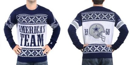 Nike Cowboys Men's Ugly Sweater