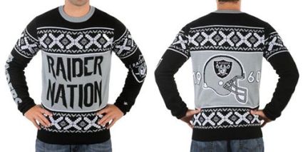 Nike Raiders Men's Ugly Sweater