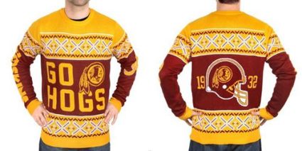 Nike Redskins Men's Ugly Sweater