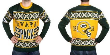 Nike Packers Men's Ugly Sweater_1