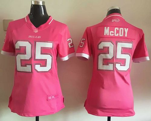 Women's Nike Bills #25 LeSean McCoy Pink Stitched NFL Jerseys