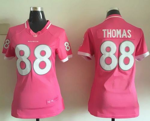Women's Nike Broncos #88 Demaryius Thomas Pink Stitched NFL Jerseys