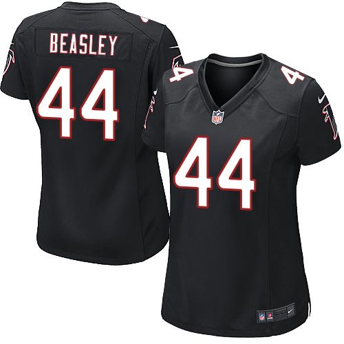 Women's Nike Falcons #44 Vic Beasley Black Alternate Stitched NFL Jerseys