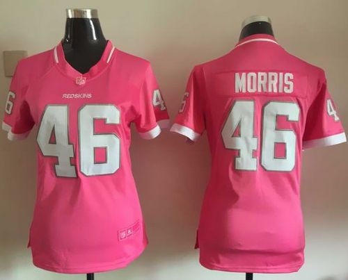 Women's Nike Redskins #46 Alfred Morris Pink Stitched NFL Jerseys