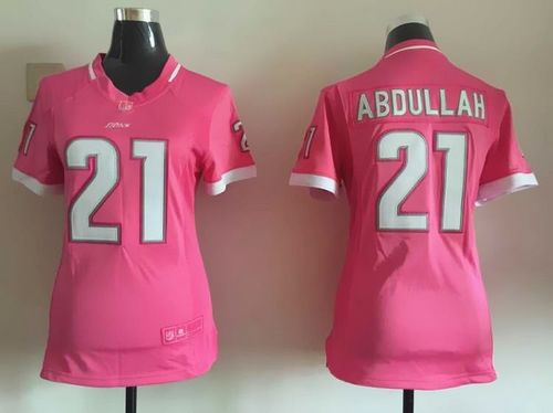 Women's Nike Lions #21 Ameer Abdullah Pink Stitched NFL Jerseys