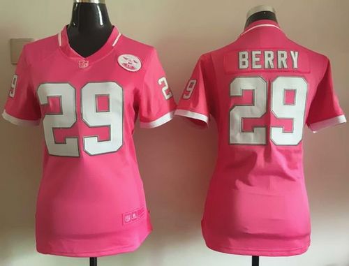 Women's Nike Chiefs #29 Eric Berry Pink Stitched NFL Jerseys
