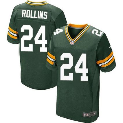 Nike Packers #24 Quinten Rollins Green Team Color Men's NFL Elite Jerseys