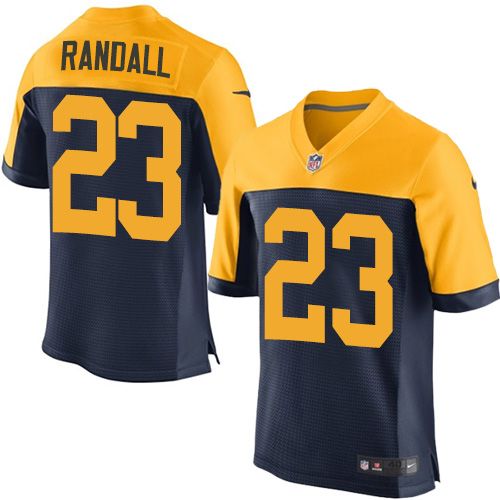 Nike Packers #23 Damarious Randall Navy Blue Alternate NFL Elite Jerseys