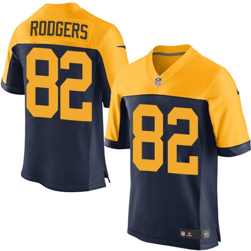 Nike Packers #82 Richard Rodgers Navy Blue Alternate Men's NFL Elite Jersey