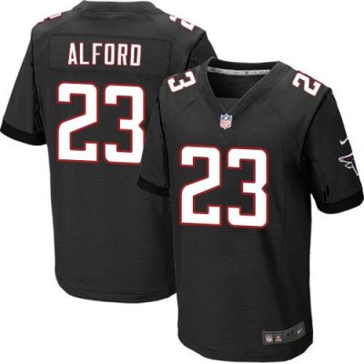 Nike Falcons #23 Robert Alford Black Alternate Men's Stitched NFL Elite Jerseys